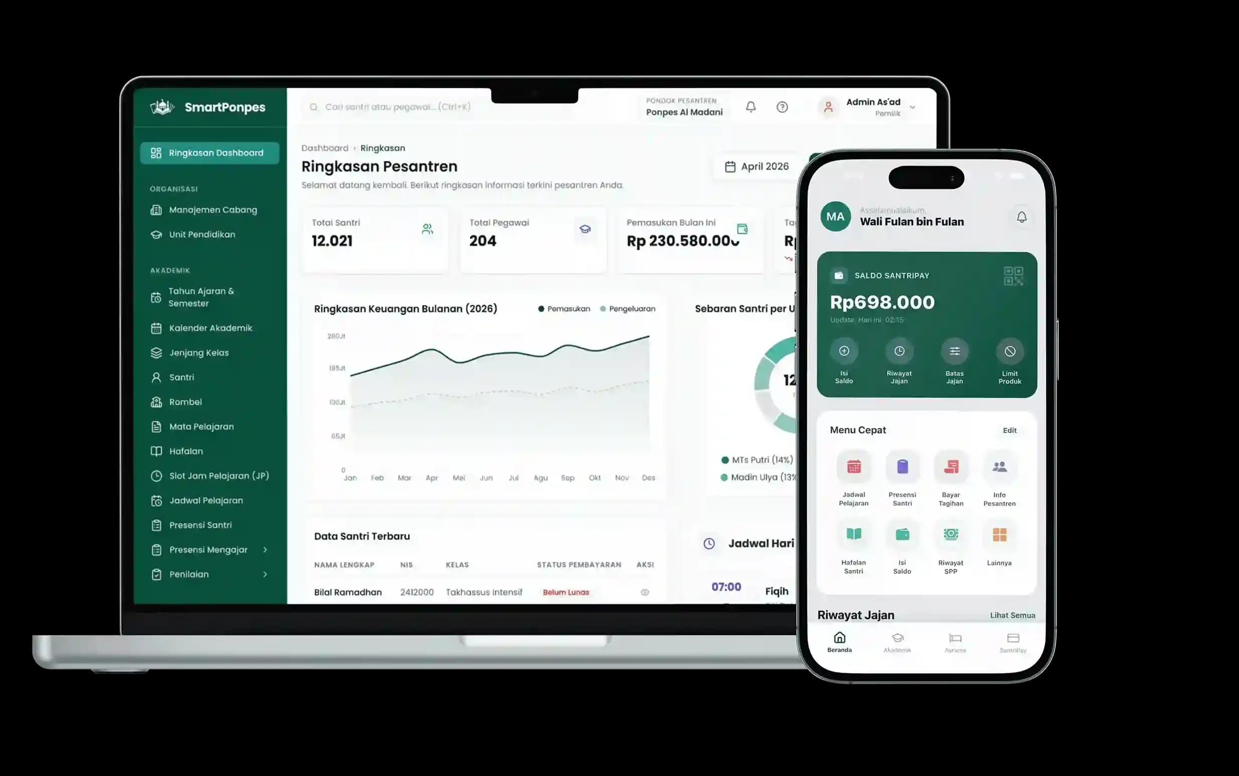 SmartPonpes App Screenshot